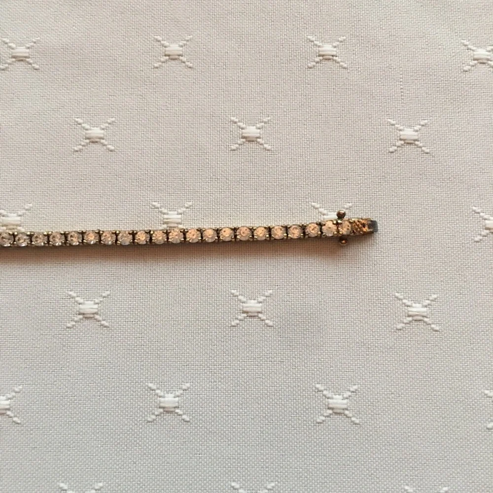 Vintage 14k Gold Tennis Bracelet